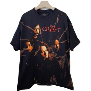 The Craft T-Shirt Dress One Size Fits All Distressed Bleach Tie Dye
